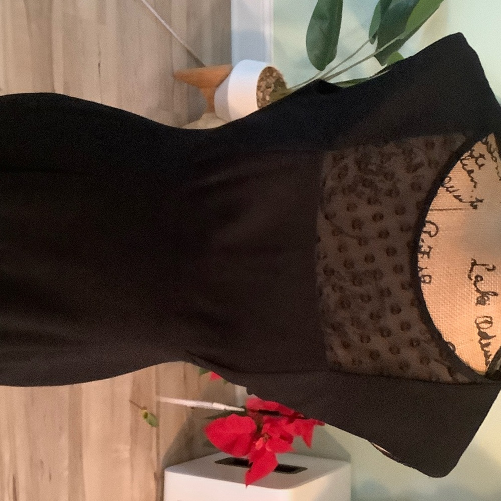 Calvin Klein Collection Black Midi Dress - Picture 2 of 7